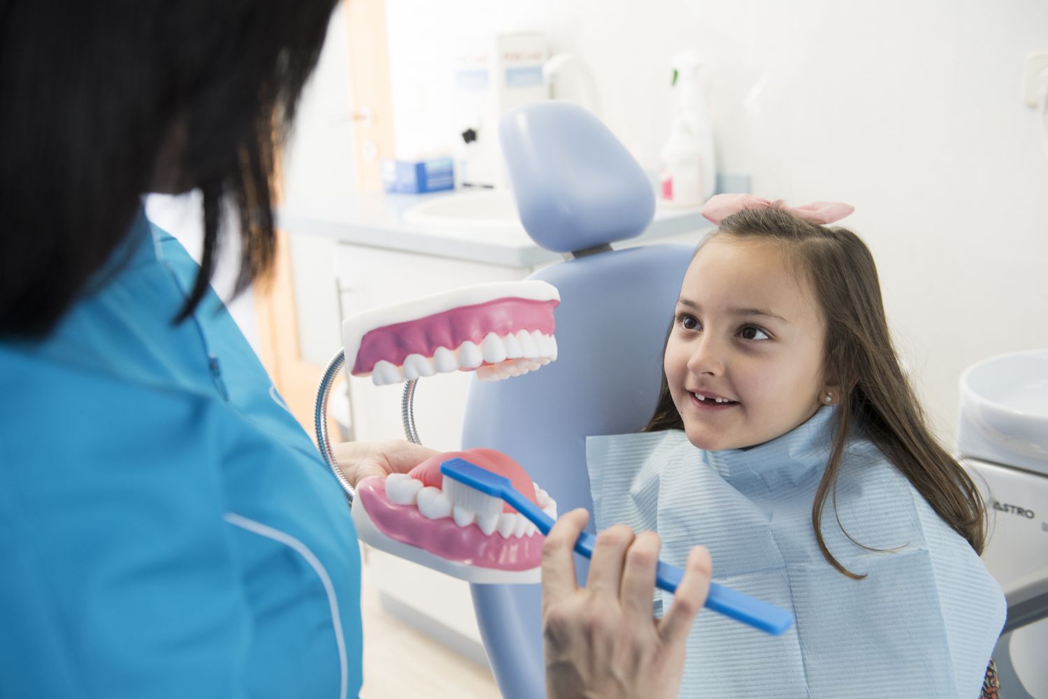 La higiene dental de los niños