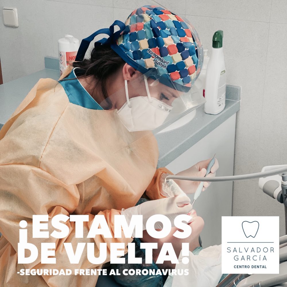 Protocolos de seguridad COVID-19 implantados en Centro Dental Salvador García